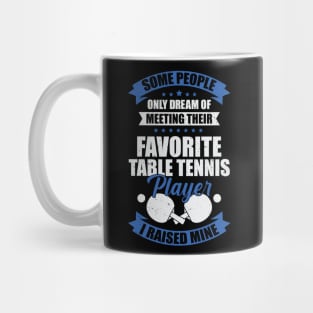 Table Tennis Dad Father Gift Mug